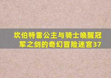 坎伯特雷公主与骑士唤醒冠军之剑的奇幻冒险迷宫37