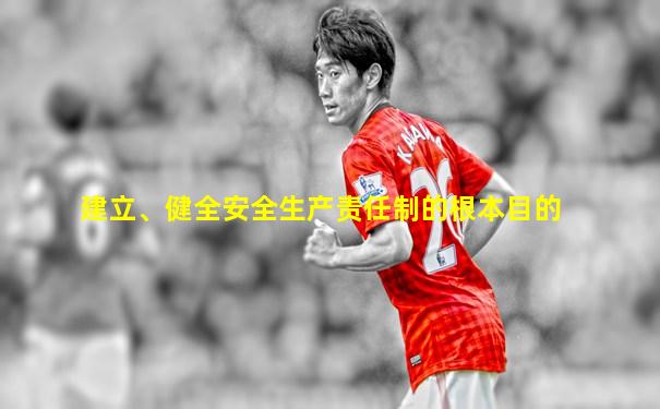 建立、健全安全生产责任制的根本目的