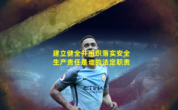 建立健全并组织落实安全生产责任是谁的法定职责