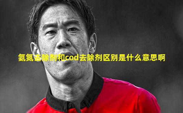 氨氮去除剂和cod去除剂区别是什么意思啊