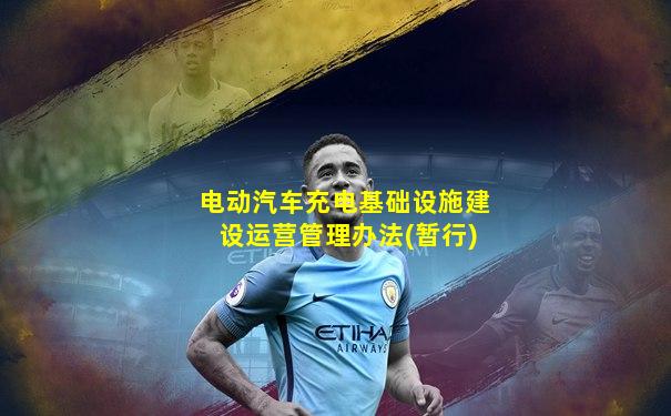 电动汽车充电基础设施建设运营管理办法(暂行)