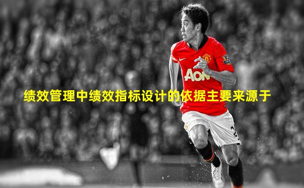 绩效管理中绩效指标设计的依据主要来源于