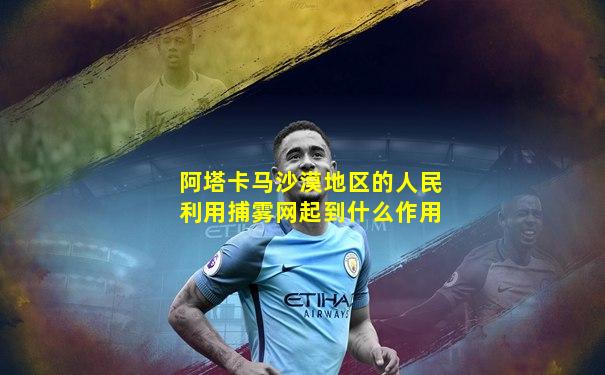阿塔卡马沙漠地区的人民利用捕雾网起到什么作用